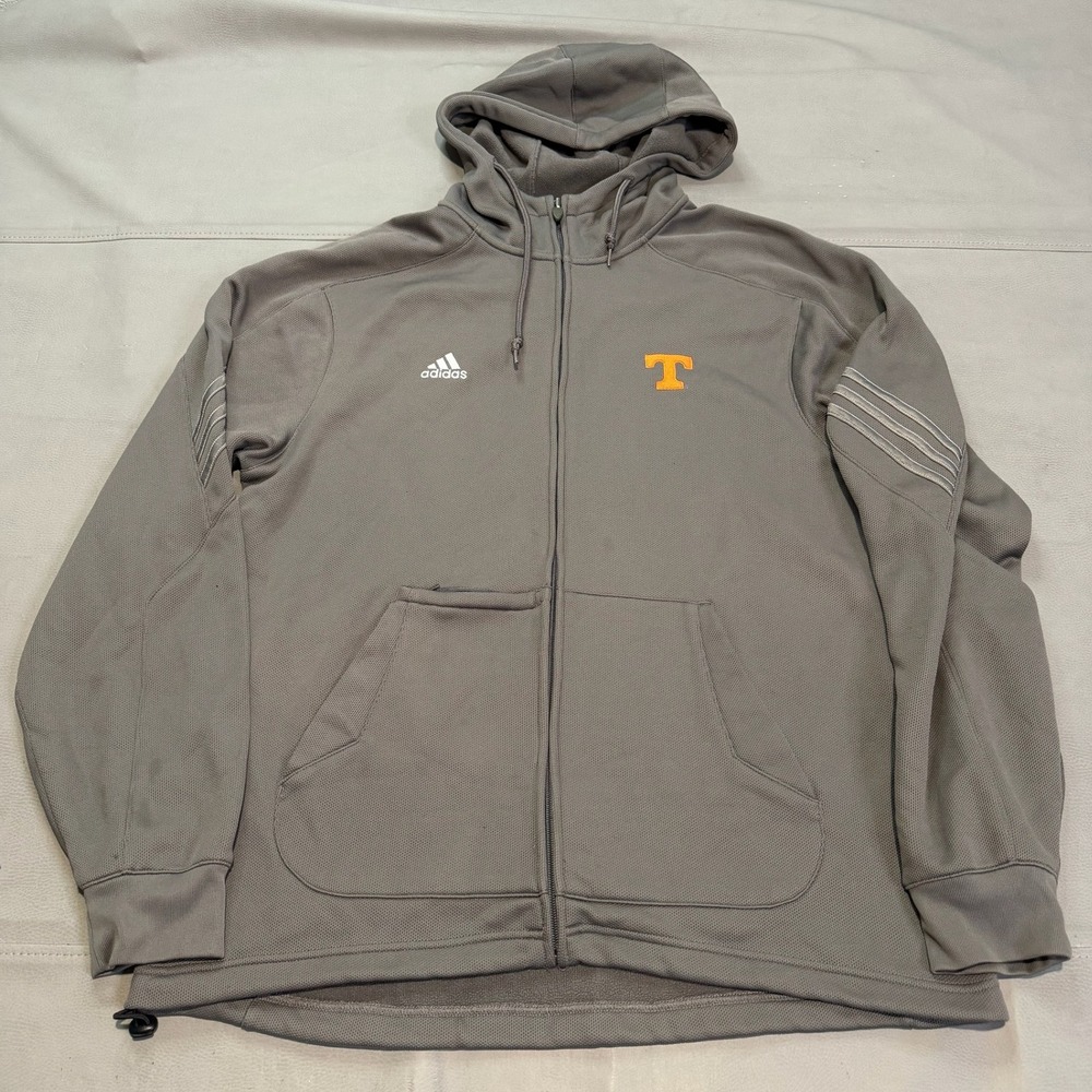 Adidas Tennessee Fleece Line Active Performance Hoodie Poly Athleisure Men L5283